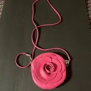 Flower Bag Made in Italy all leather